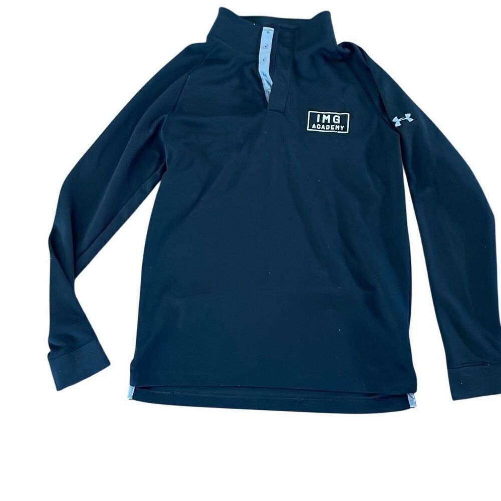 Under Armour, IMG, black pullover size youth small